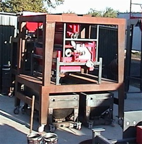 Eriez Rare Earth Roll Model Re-60-1 Single Roll Magnetic Separator)
